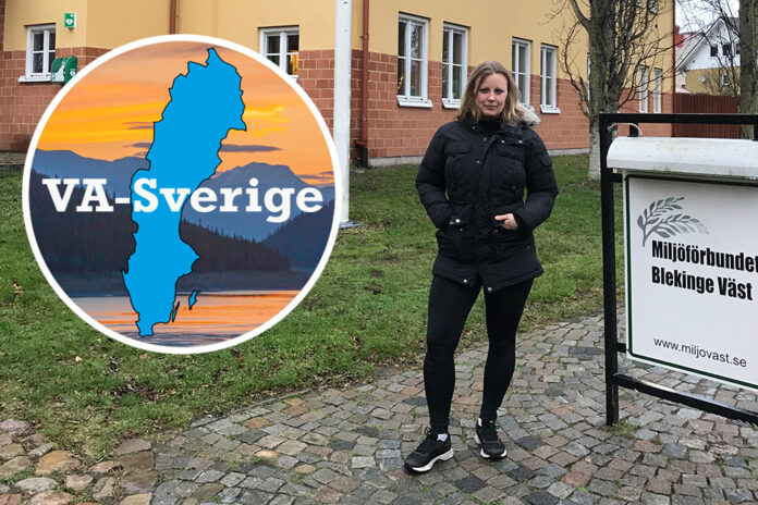 Sofie Petersson Miljöförbundet Blekinge Väst i artikelserie Nedslag i VA-Sverige