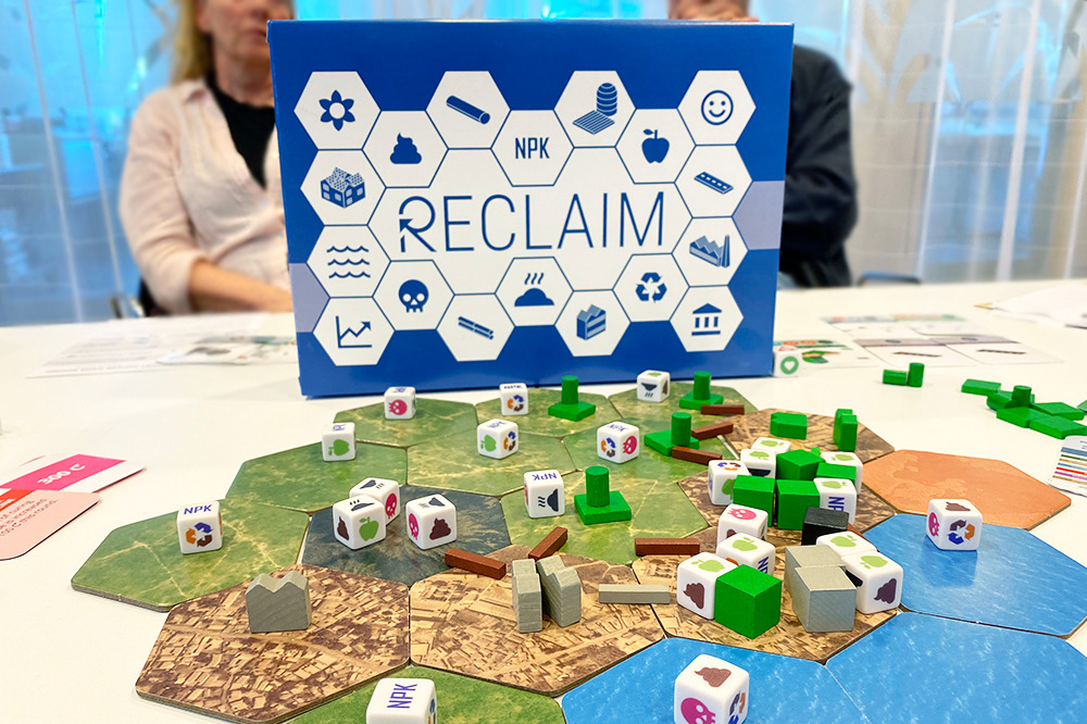 Seriöst brädspel skapar samtal kring VA-planering och kretslopp