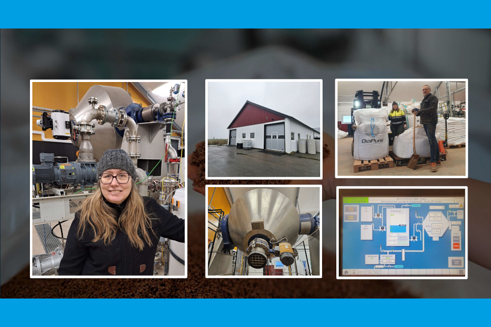 Tekniktr&auml;ff med DiaPure om filtermaterial f&ouml;r fosforavskiljning