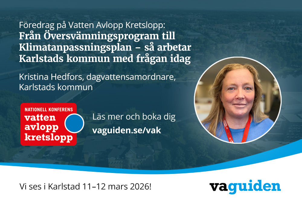 Från översvämningsrisk till strategisk klimatanpassning i Karlstad